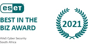 AVeS Cyber Security is ESET's Best in the Biz Award Winner 2021