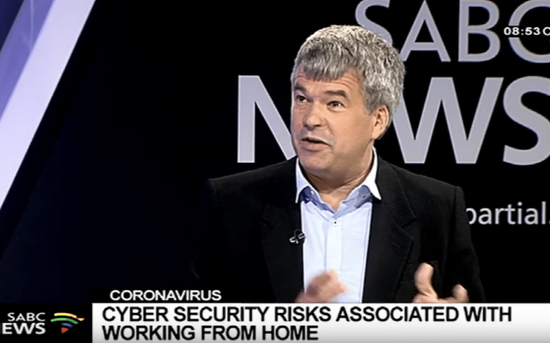 Cyber security risks associated with working from home on Morning Live, SABC 2